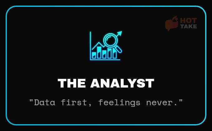 My <a href="/hottake_app/">HOT TAKE</a> risk profile: THE ANALYST

What's yours? hottake.markets/join/790AF3C7