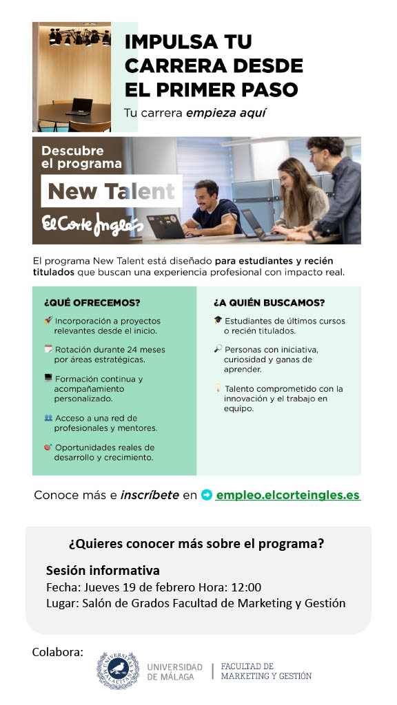 Cátedra de Comercio y Transformación Digital UMA tweet media