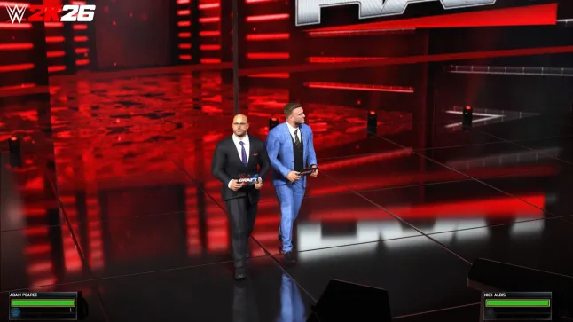 Seems like the draft will have its own cut scene #WWE2K26