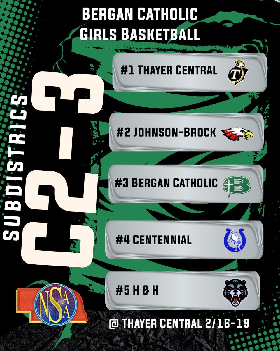 Girls basketball post season play starts this week! They will play Johnson-Brock Tuesday night at 5pm at Thayer Central.