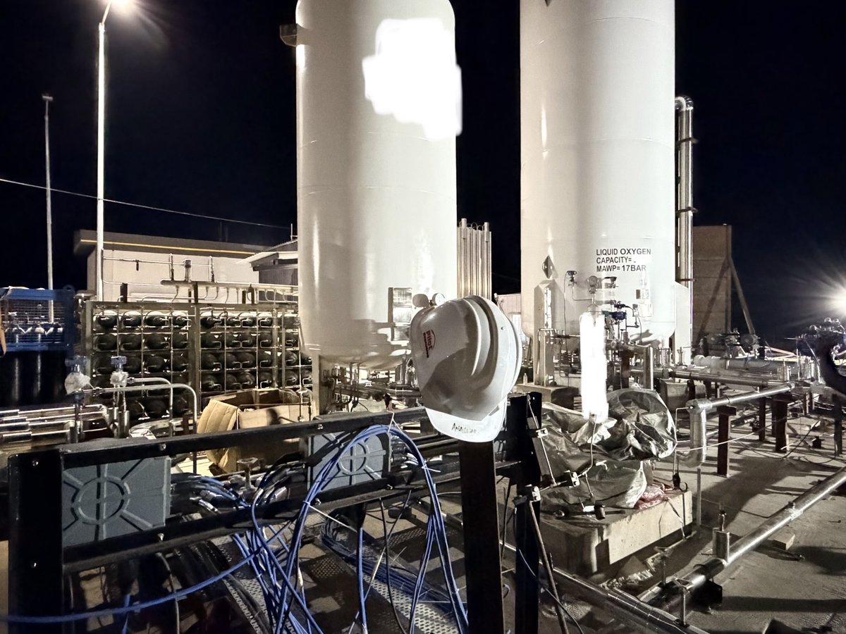 ispaceflight_in's tweet photo. Astrobase has completed 90% of the construction of India's first private high thrust cryogenic engine test facility in Andhra Pradesh. Commissioning trials are ongoing. #UPDATE #ASTROBASE
-Neeraj Khandelwal (Co-founder of Astrobase)