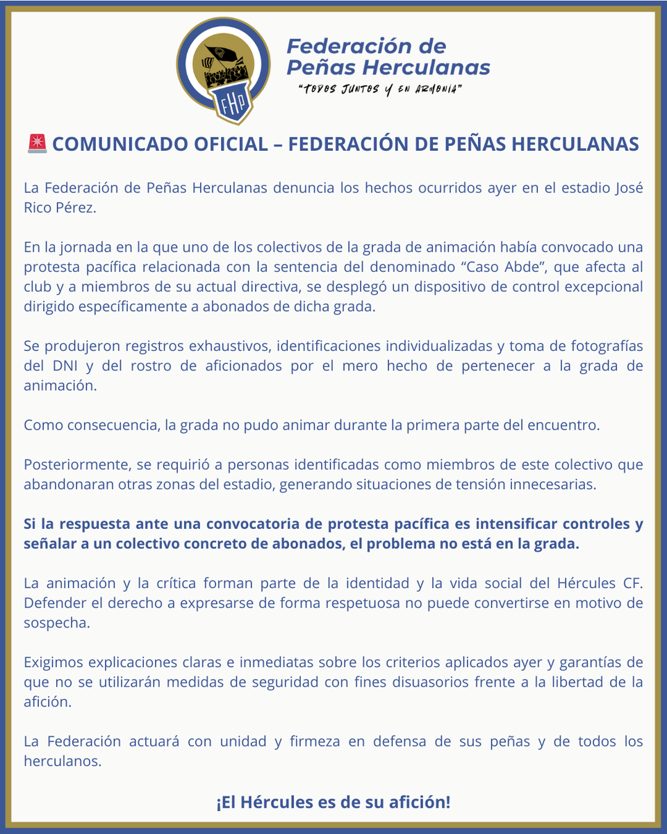 Federación de Peñas Herculanas tweet media