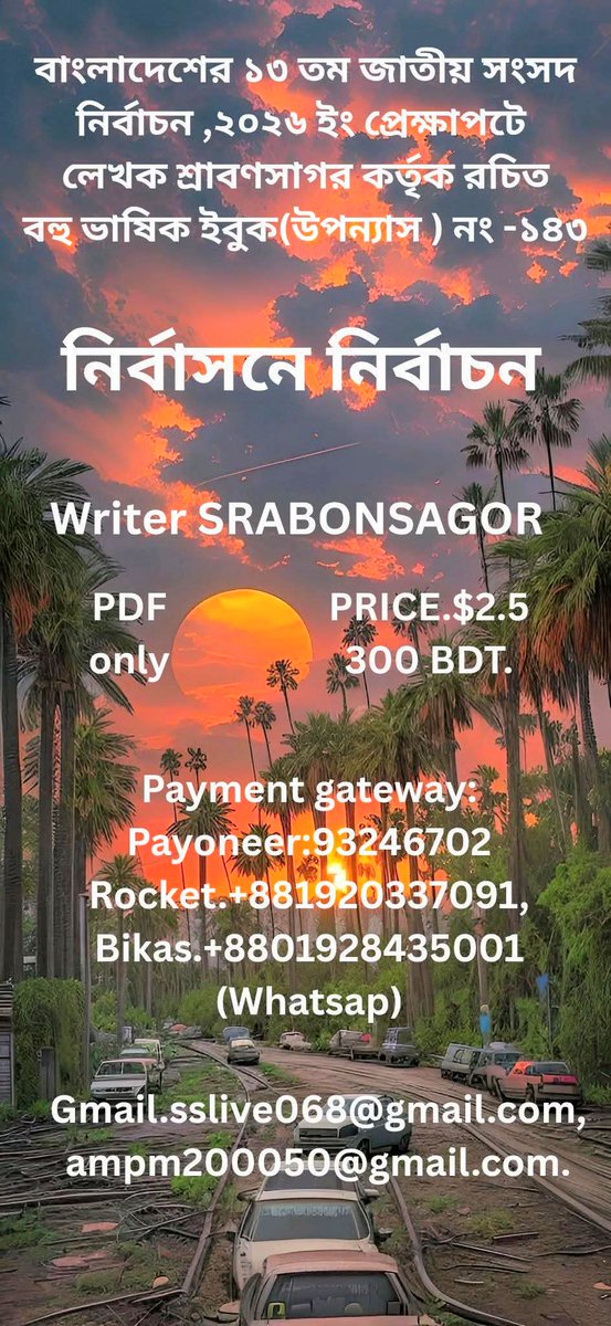 reallifetime79's tweet photo. https://t.co/W5EQhLqynz
Writer #Srabonsagor #Bangladesh #eBooks #Worldwide https://t.co/mhhp33hLBX