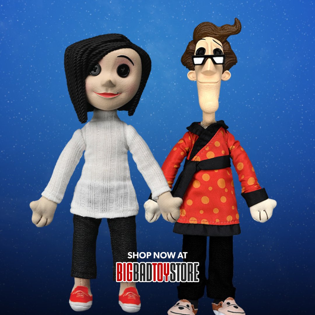 BigBadToyStore's tweet photo. Be careful what you wish forβ¦
The Other Mother & Other Father Button-Eyed Dolls from Coraline are now available for pre-order at BigBadToyStore.
π Pre-order now at https://t.co/j9H4LceU1y
#Coraline #OtherMother #OtherFather #ButtonEyes #Collectibles #BigBadToyStore #PreOrder https://t.co/AlVmJyCUAc