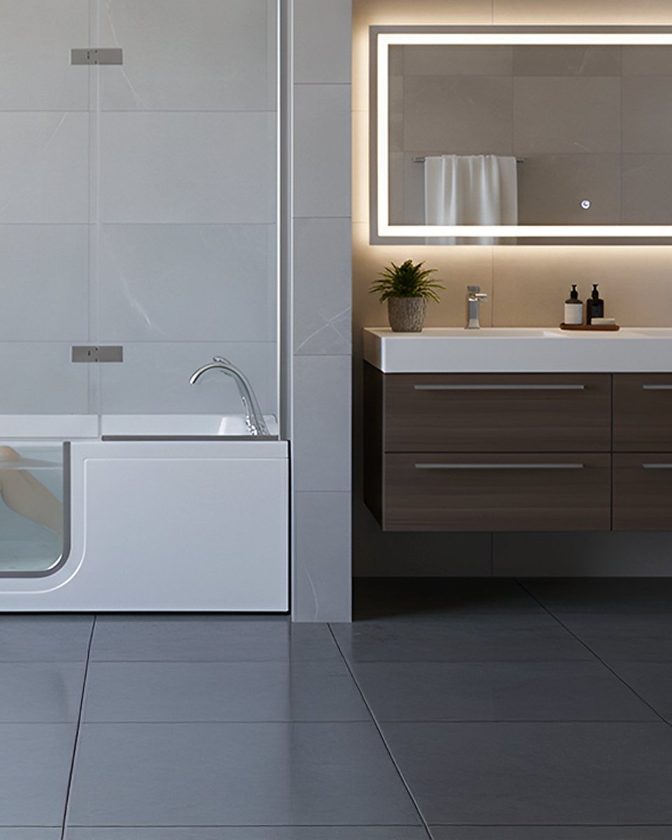 EllasBubbles's tweet photo. Meet the Ella LayDown72 a full-length walk-in tub for people who love to stretch out. Low step-in door for secure entry, sleek modern look, and a deep, relaxing soak, from the makers of the Top-Voted Walk-In Tub. Configure yours to match your needs and budget.
Call (800) 480-6850 or visit https://t.co/u1ULbnqZgK.

#EllasBubbles #LayDown72 #WalkInTub #FullLengthSoak #AccessibleBath #AgingInPlace #HomeSpa #BathroomRemodel #SafetyFirst #Hydrotherapy