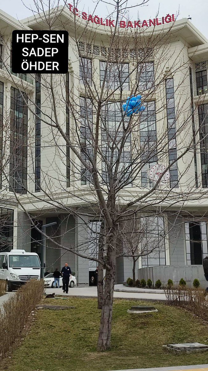 omerhemsire's tweet photo. Atama istiyoruz yazılı balonlarımız sağlık bakanlığı bahçesinde ağaca takılı halde kalmış ve günlerdir orda 👏
Her gün bakanlığa giren çıkan atama istediğimizi duyurmuş oluyoruz
2024 KPSS puanı ile atama yapılmasını istiyoruz
@drmemisoglu
@hepsen_2020 
@sadeplatformm 
@ohder2006 https://t.co/Yzw8EGMMwz