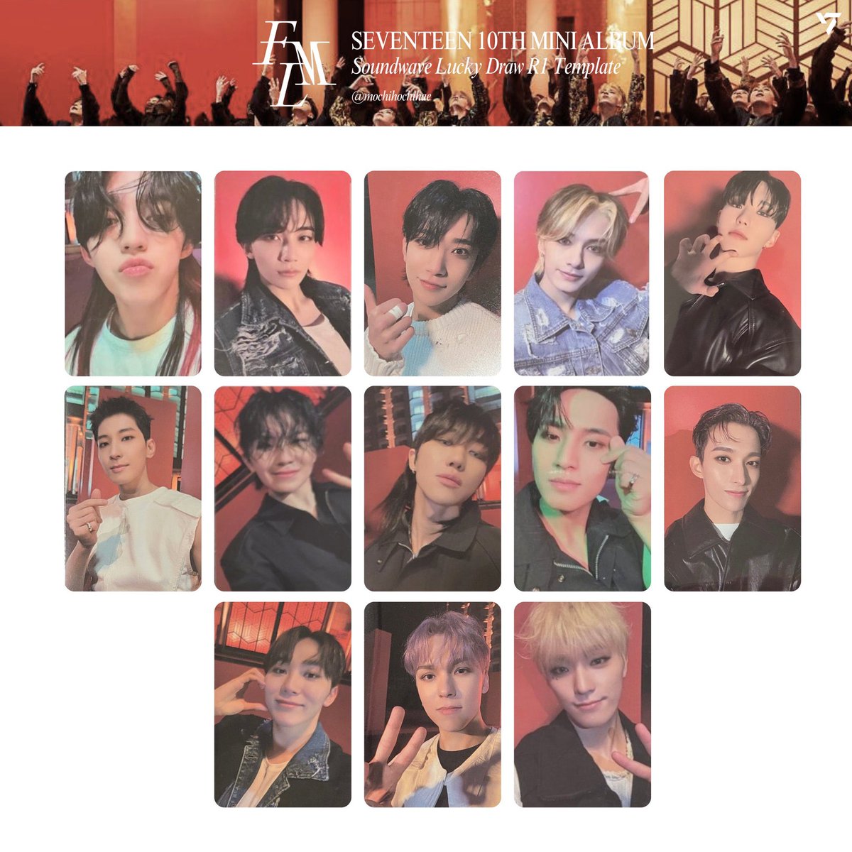 SEVENTEEN FML 中国 中華 特典 トレカ 一直娯 上海 サイン会 対面