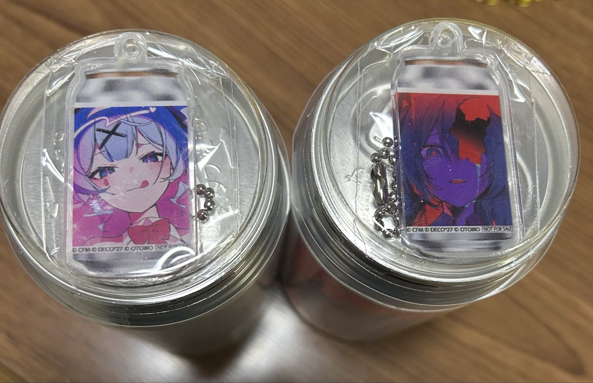 DECO*27ラベル缶買えた😆 職場近くの自販機やったからラッキー