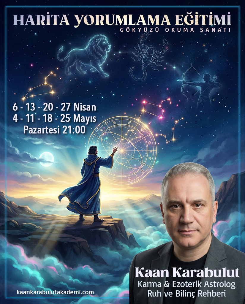 DOĞUM HARİTASI YORUMLAMA EĞİTİMİ
🔸Bilgi var ama akış yok mu?
🔸Haritaya baktığınızda nereden başlayacağınızı bilemiyor musunuz?
🔸Gezegenleri tek tek okuyabiliyor ama onları bir hikâyeye dönüştüremiyor musunuz?

İster amatör isterse profesyonel eğitim almış bir astrolog olun,