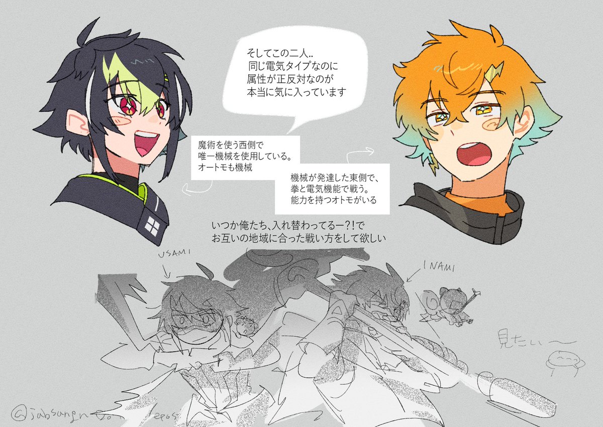 これはデフォルメ練習の感想です..✍️ 