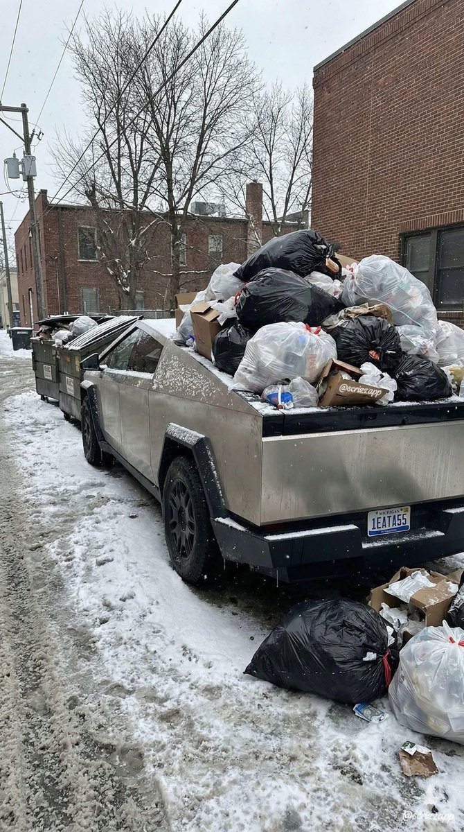 Imagine buying a car for ~$100K so that people would mistake it for a trash can.