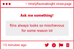 He is~ 😋
I think that comes with age. Imagine living as long as he did - let the man have his moments of mischief 🥸😎
-timelyflaumaknight.straw.page