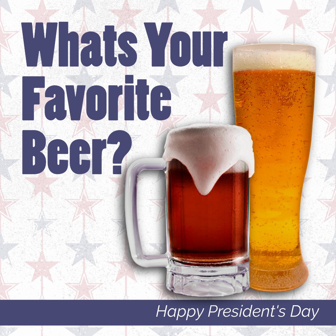Happy Presidents day everyone!!
Random question, what is your favorite beer?
Myn is a root beer lol!!!