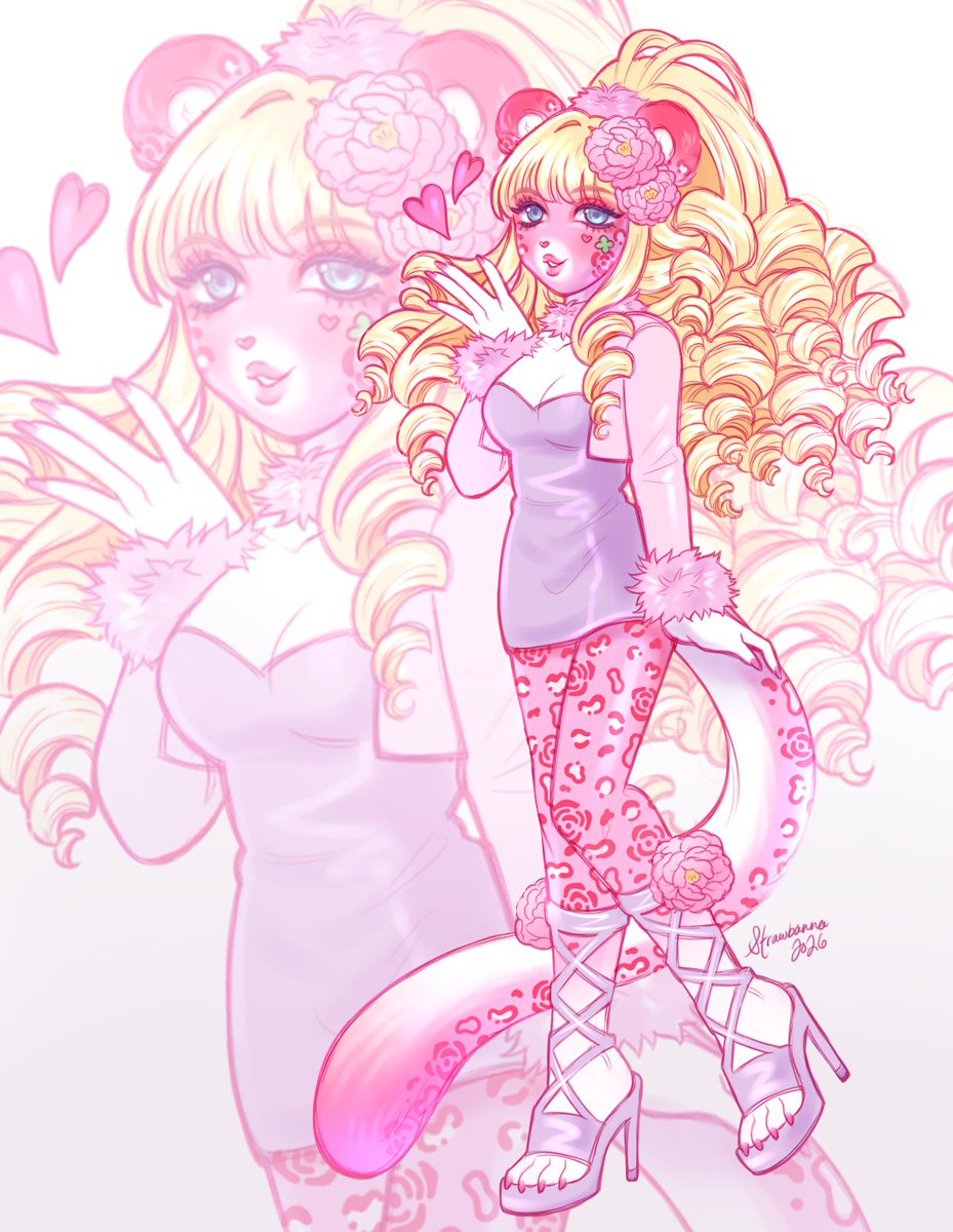 Peony, my snow leopard girl 🪷💕