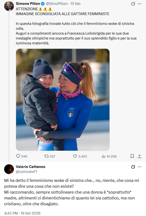 #Pillon è una sicurezza. Se si può dire una stronzata, lui la dice.