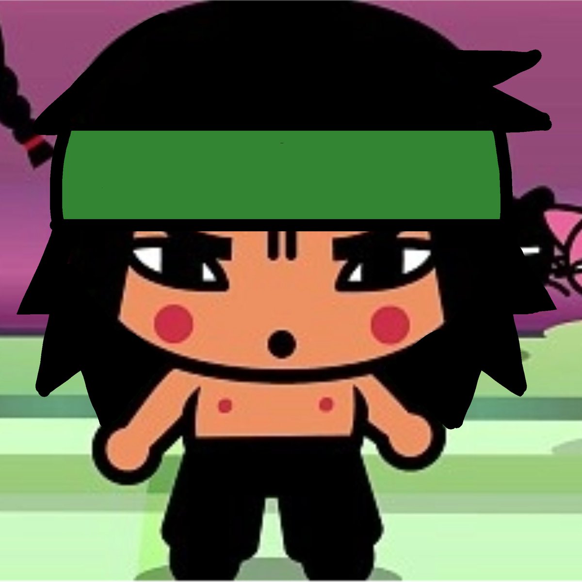 edité a un bichito de pucca para que se parezca a mí oc