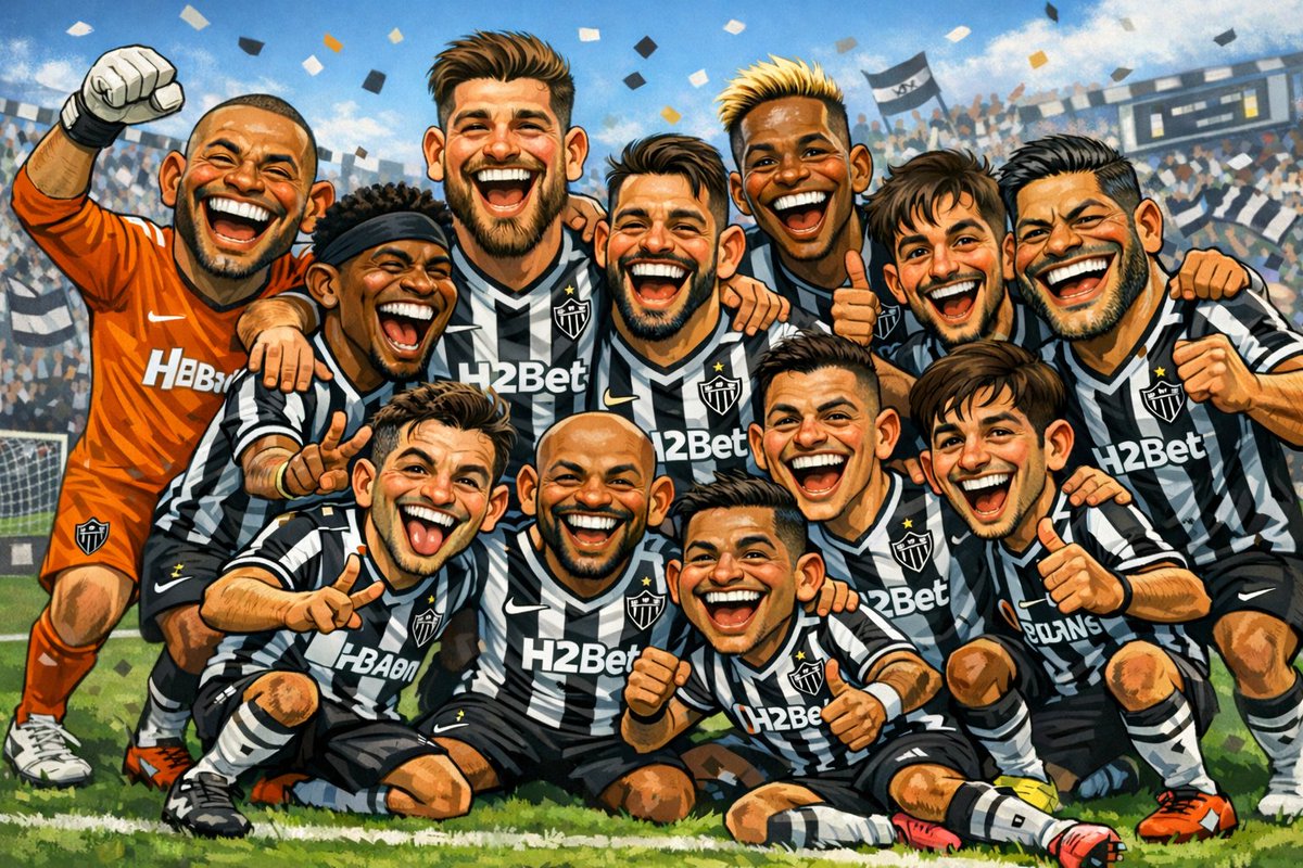GaloForteVing15's tweet photo. Noticiaram: "Galo procura um treinador à altura do seu elenco!"
Aí vem um desdenhando do elenco do Galo.
Everson - melhor goleiro do Brasil
Preciado - lateral da seleção equatoriana
Lyanco - zagueiro top Brasil
R. Lodi - lateral nível seleção BR
Franco - titular seleção equatoriana
Maycon - titular em 80% dos times da série A
Vitor Hugo (30): Excelente nível técnico
Scarpa - dispensa comentários
Reinier - em franco crescimento
Dudu - titular em 80% dos times da série A
Cuello - ótima alternativa no ataque
Alan Minda - seleção equatoriana
Hulk - esse eu não preciso falar nada.

Acho que só Flamengo, Palmeiras e talvez Fluminense tenham um elenco tão qualificado.
O que nos falta é um bom técnico!
Por isso, precisamos de um top de linha!