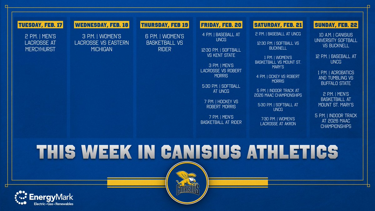 Canisius University Athletics tweet media