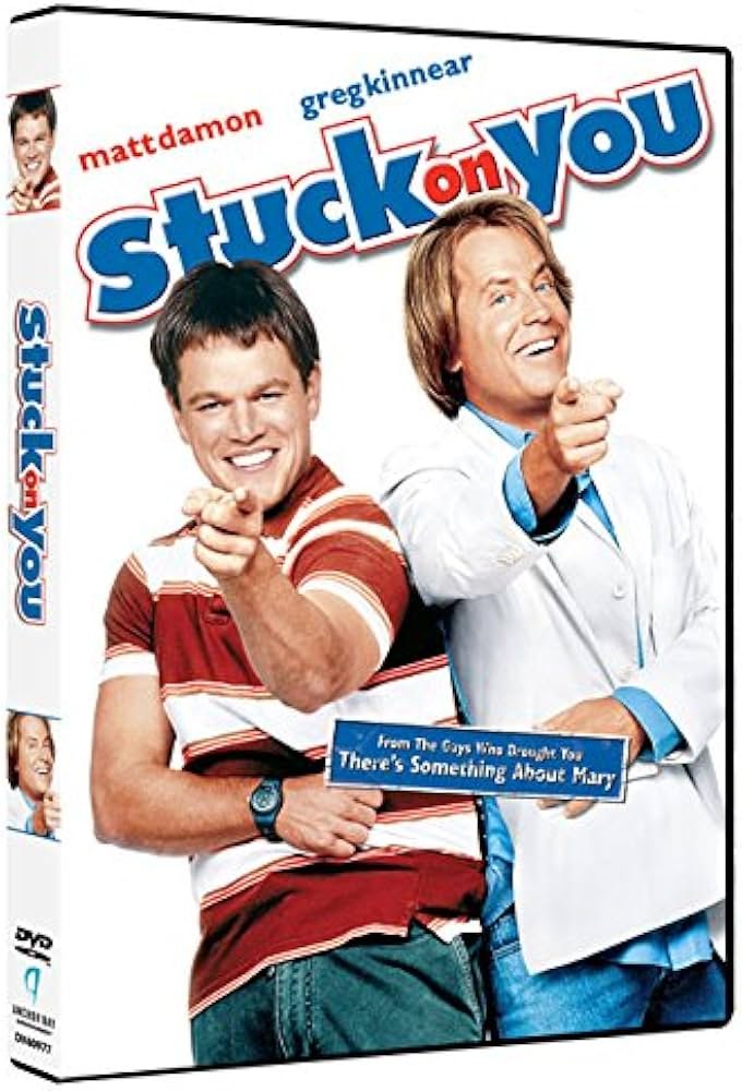 Now imagine a movie where Greg Kinnear and Matt Damon are siamese twins