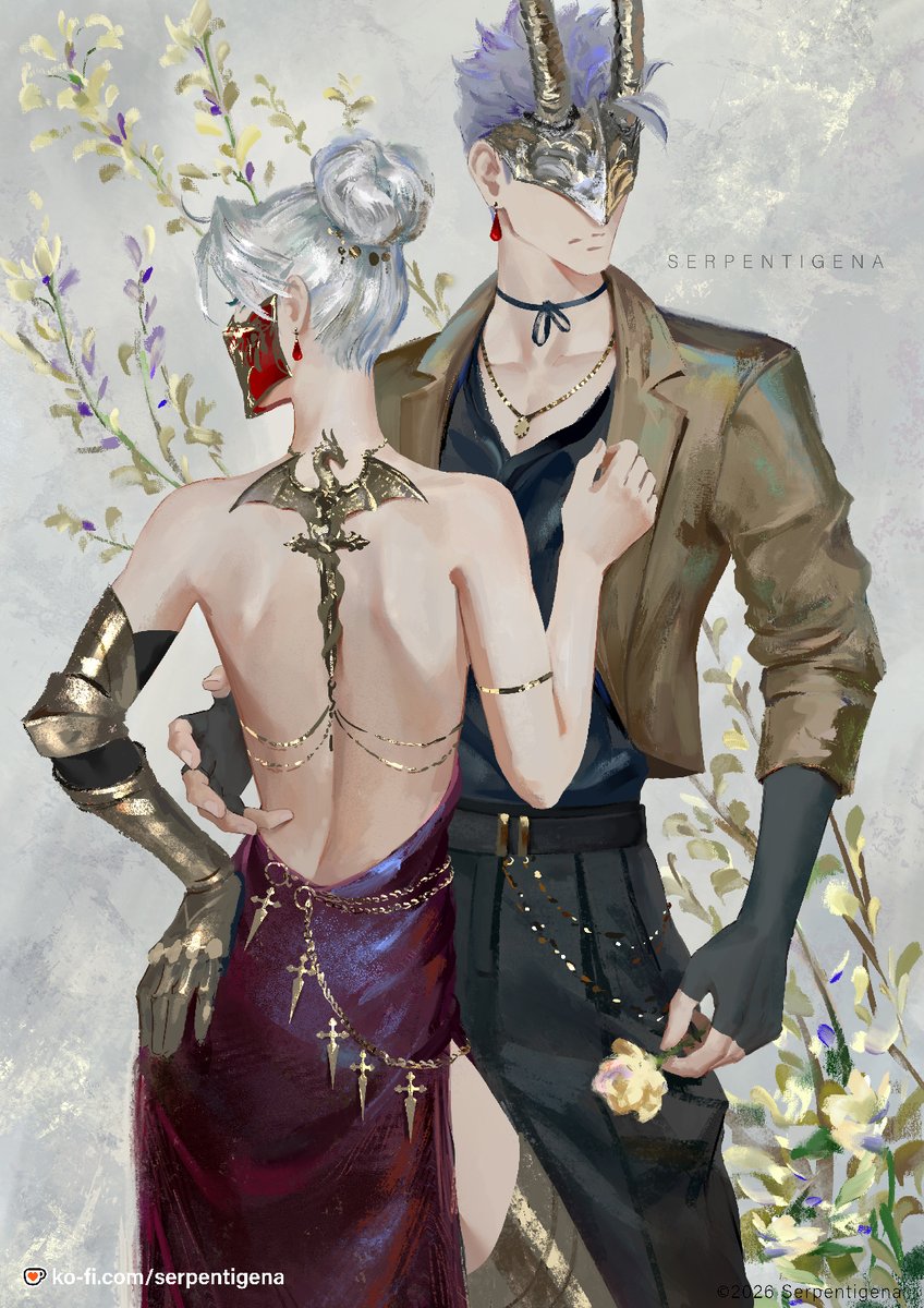serpentigena_'s tweet photo. ♫ Duran Duran - All she wants is ♪
OCs Ramia &amp; Shin, project Chaosbringer
#ocart https://t.co/6SPKSFf9ZK