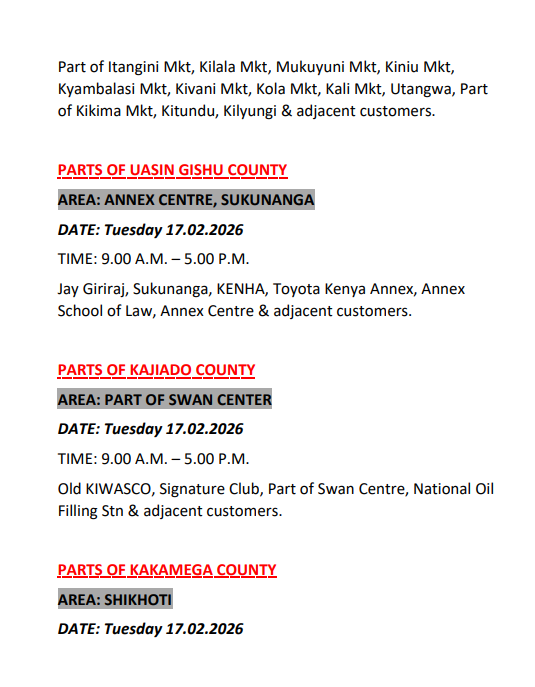 Kenya Power tweet media