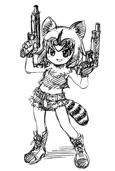 BLACK RACCOON