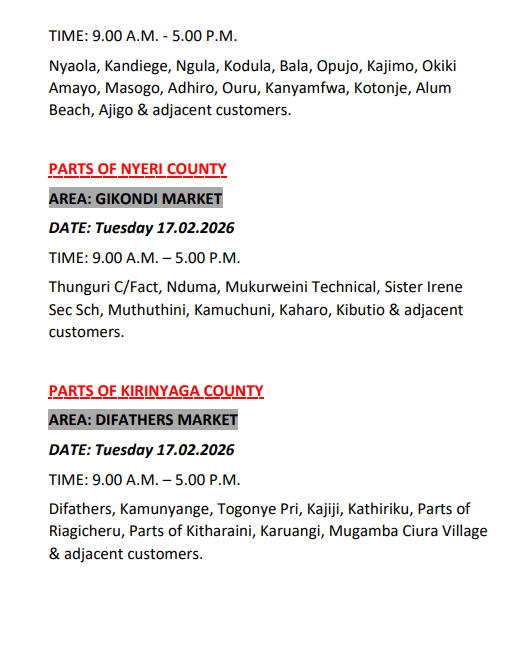 Kenya Power tweet media