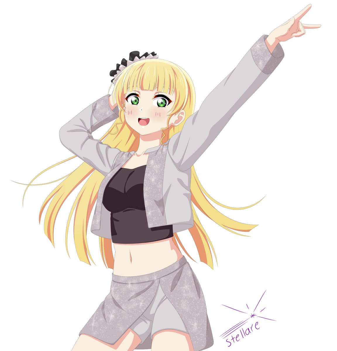 Just woo!!💚🪐
#平安名すみれ #Liella