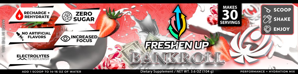 BANKROLL PRE SALE IS LIVE!!!

freshenuphydration.com/shop/p/bankroll