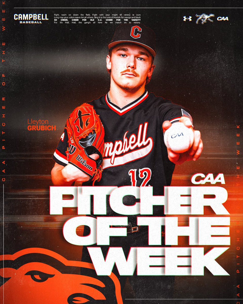 𝐂𝐀𝐀 𝐏𝐢𝐭𝐜𝐡𝐞𝐫 𝐨𝐟 𝐭𝐡𝐞 𝐖𝐞𝐞𝐤 🤝 <a href="/Grubich50/">Lleyton Grubich</a> 

1-0 | 5.2 IP | 5 H | 4 SO | 1 R | 1 BB 

📰 bit.ly/46NxDgz

#RollHumps🐪⚾️