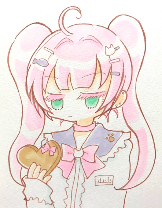 えっ機械田さんの手作りチョコ? 試行錯誤してたらバレンタイン過ぎちゃった? 嬉しいよありがとう、なんでチョコの中から機械音するの?重いし…これ本当にチョコ…?