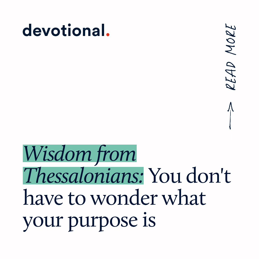 Maybe the main mission this week isn't your to-do list. 📋

According to Paul’s letter to the Thessalonians, God’s will for you is simple: your sanctification. But what does that mean?

Read the devotional: bit.ly/40bPQke

#DailyDevotional #BibleWisdom #Thessalonians