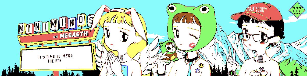 it's almost time to you know what.

IT'S TIME TO MEGA THE ETH.

in one hour. on <a href="/opensea/">OpenSea</a>. we'll be waiting here.

opensea.io/collection/the…