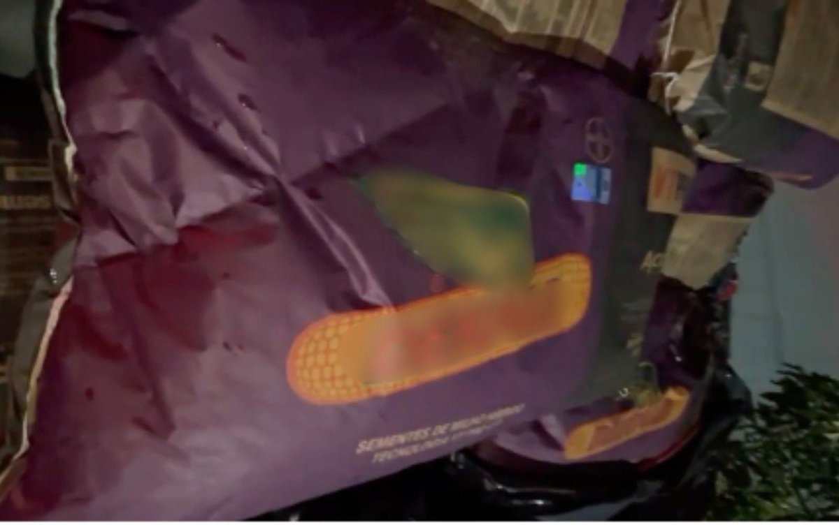 Mais de cinco toneladas de milho falsificado são apreendidas em Joviânia ⇒ glo.bo/cdh4pb8 #NoArNaCBN #CBNGoiania #joviânia #falsificação #milho