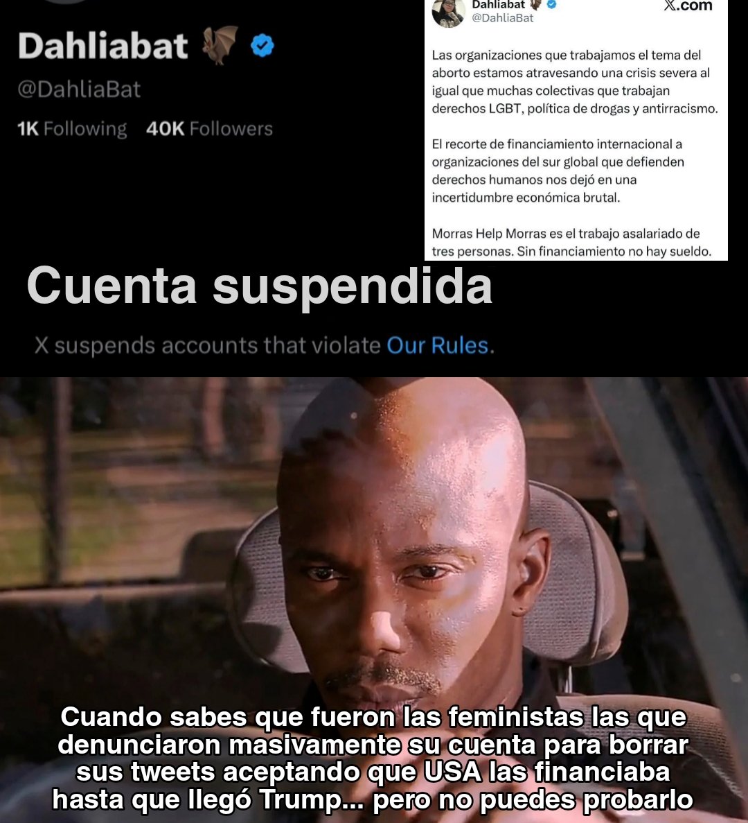 I just can't prove it.