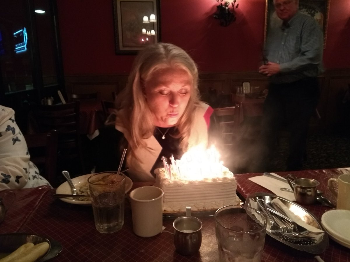 It’s a tough one today! I miss you everyday and wish you were here to celebrate with us! Happy birthday mom! Miss you so much!