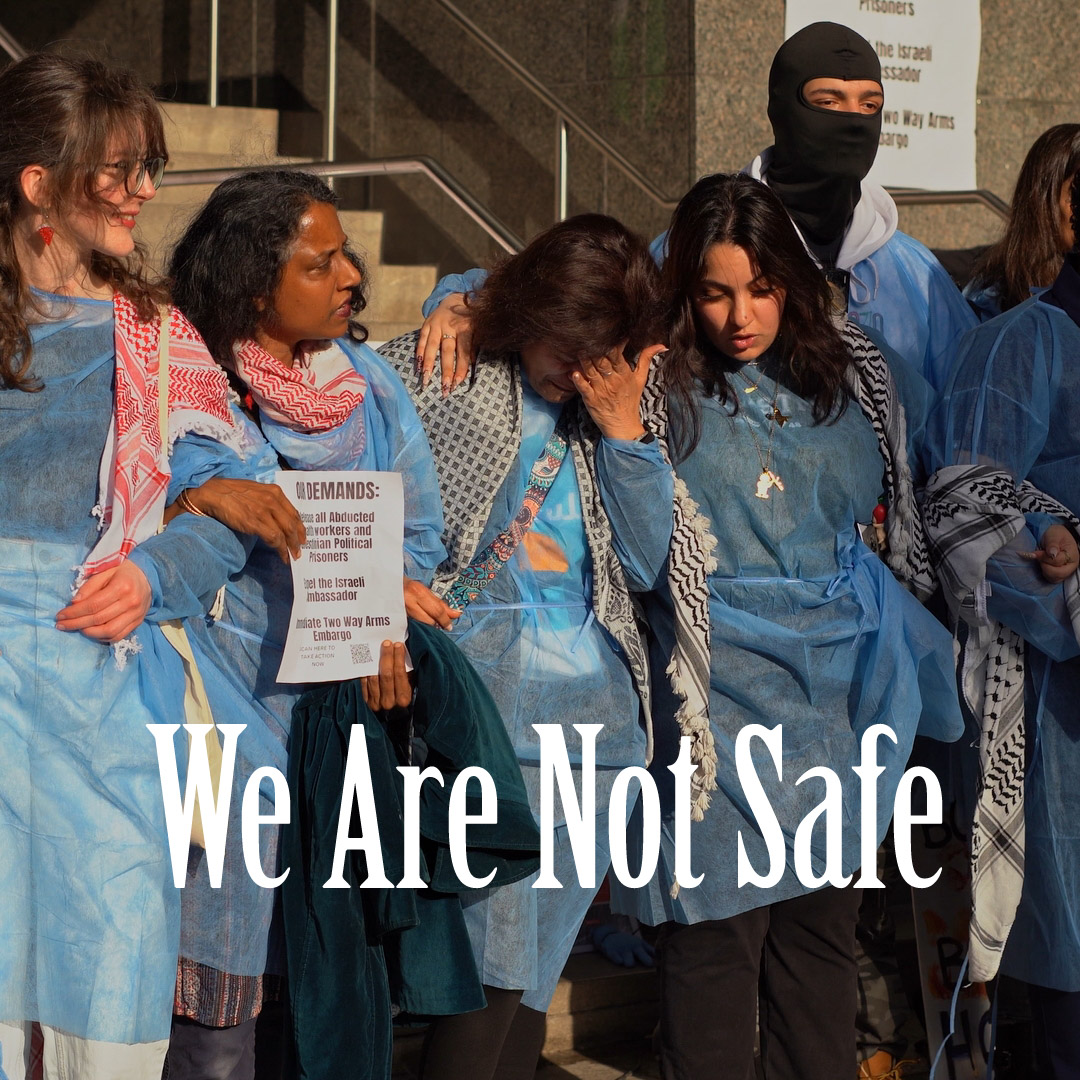 GeertsJay's tweet photo. In "We Are Not Safe", Suzan, a Palestinian doctor living in Canada, reflects on a life shaped by displacement, grief, and survival. She confronts the trauma of Gaza, the silence of medical institutions, and the personal cost of speaking out, https://t.co/0Y3XJPA6J7