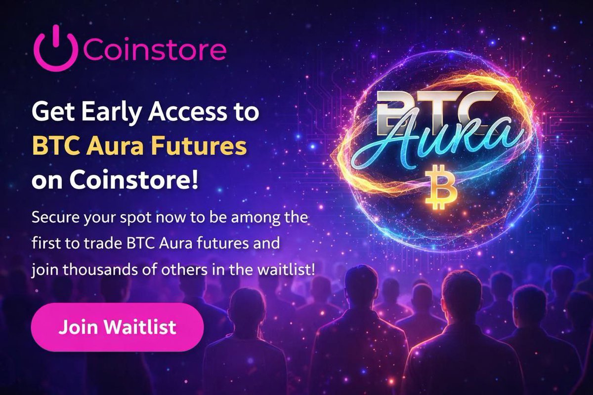 The official $Btcaura TRADING COMPETITION is NOW LIVE on <a href="/CoinstoreExc/">Coinstore</a> !

A $3,000 prize pool is now open.

Test your trading skills and compete for the top prize.

🔗 Enter the competition: coinstore.com/signup?invitCo…

#Btcaura #Giveaway #WinUSDT