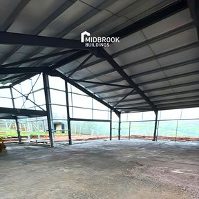 MidbrookBuildi1's tweet photo. Progress is taking shape on our Kidderminster project! 

The steel frame’s up &amp; roof’s on for this new visitors centre. We’re delivering a full turnkey package from steelwork to external works &amp; drawings. 

Got a project? 📞01335 370128 https://t.co/jaqQ0WzwVD

 #steelbuildings https://t.co/gG9hb1ozdD