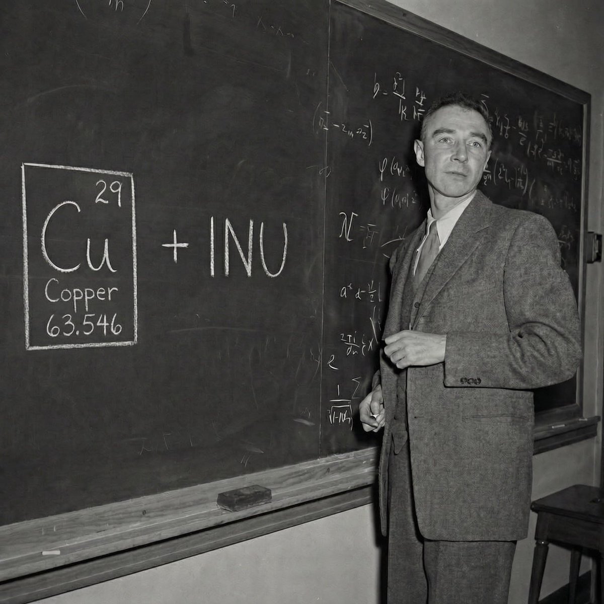 Simple math.

Cu + Inu = inevitable.

Class is in session and this one’s graduating straight to the top.
