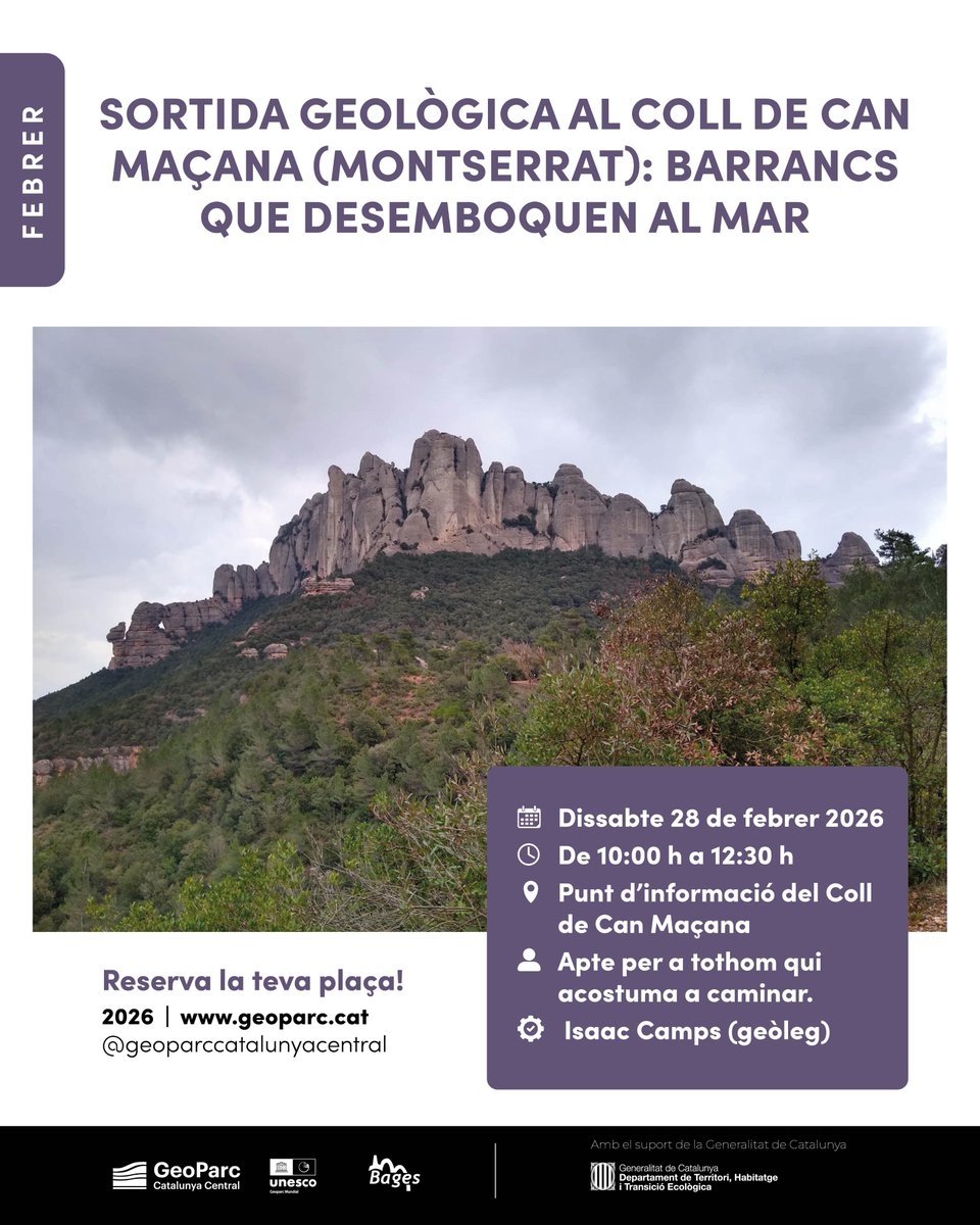 Geoparc Catalunya Central tweet media
