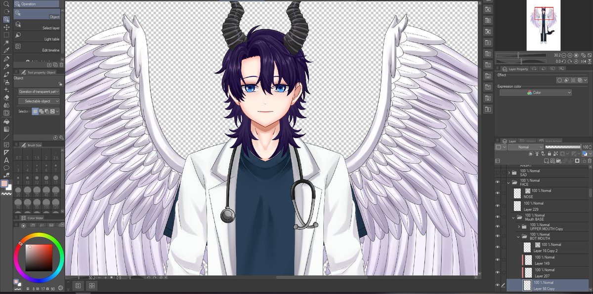 what kind of vibe would you give him? 👀
#WIP #Live2D #Live2DWIP #vtuber #Live2dCommissions