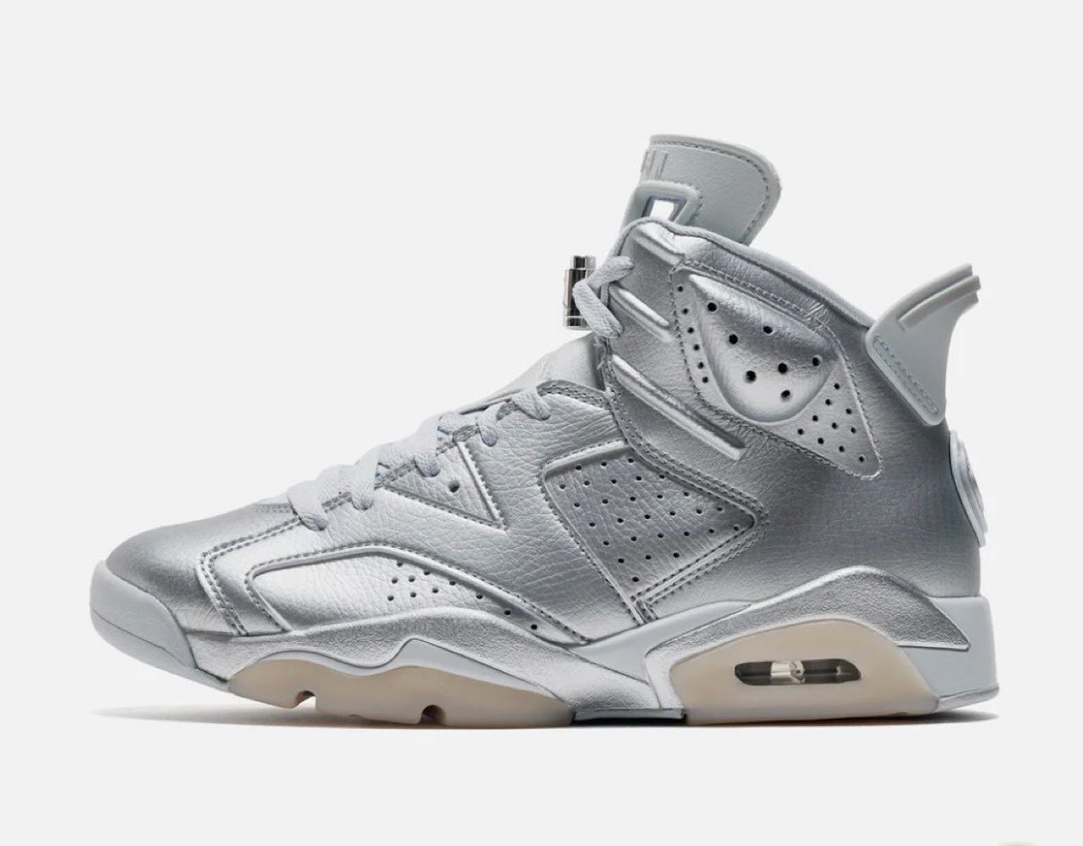 PSG x Nike Air Jordan 6 Retro “Metallic Silver”が国内2月23日（月 