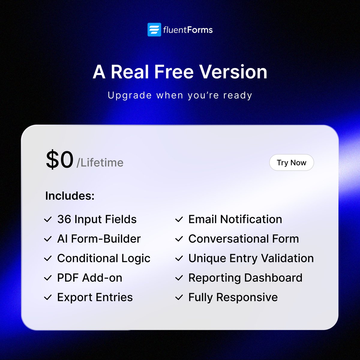 Fluent Forms tweet media