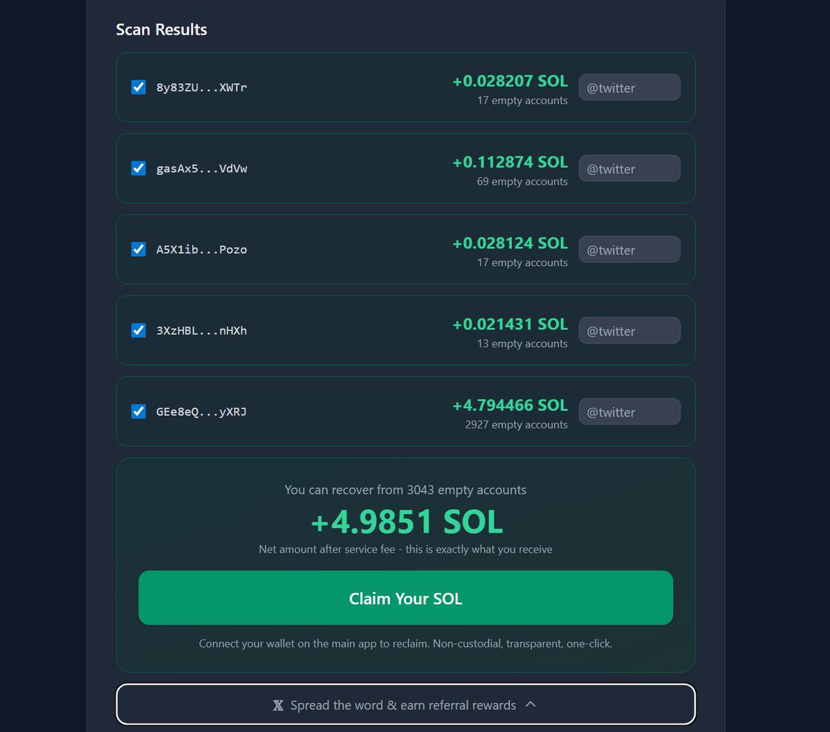 RECLAIM SOL | Solchekers tweet media