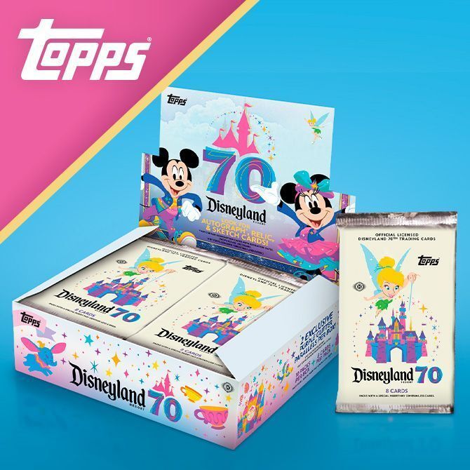 Disneyland 70th anniversary trading cards will be available
