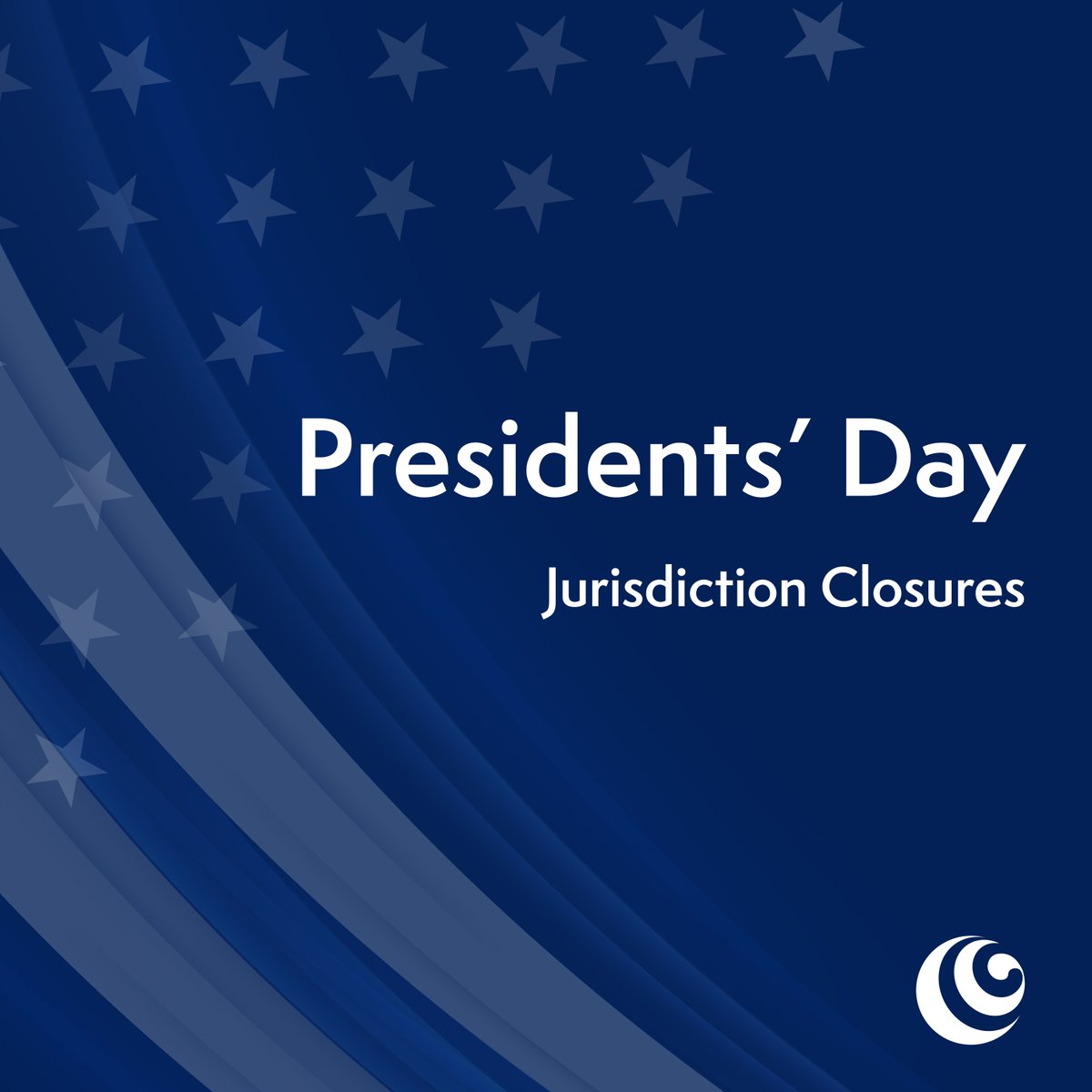 Presidents’ Day 2026 is today, Feb 16! Some jurisdictions may be closed or slower, so plan ahead for filings and searches.  
Full list: hubs.li/Q0434PpQ0

#PresidentsDay #PresidentsDay2026 #CogencyGlobal #DueDiligence #UCC #PublicRecords