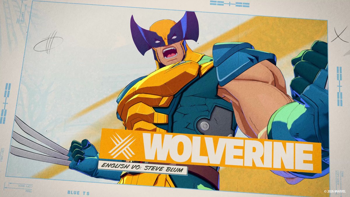 Wolverine, the feral mutant warrior with an unbreakable will.
Two legends return as the voice of Wolverine: Steve Blum in English and Rikiya Koyama in Japanese!