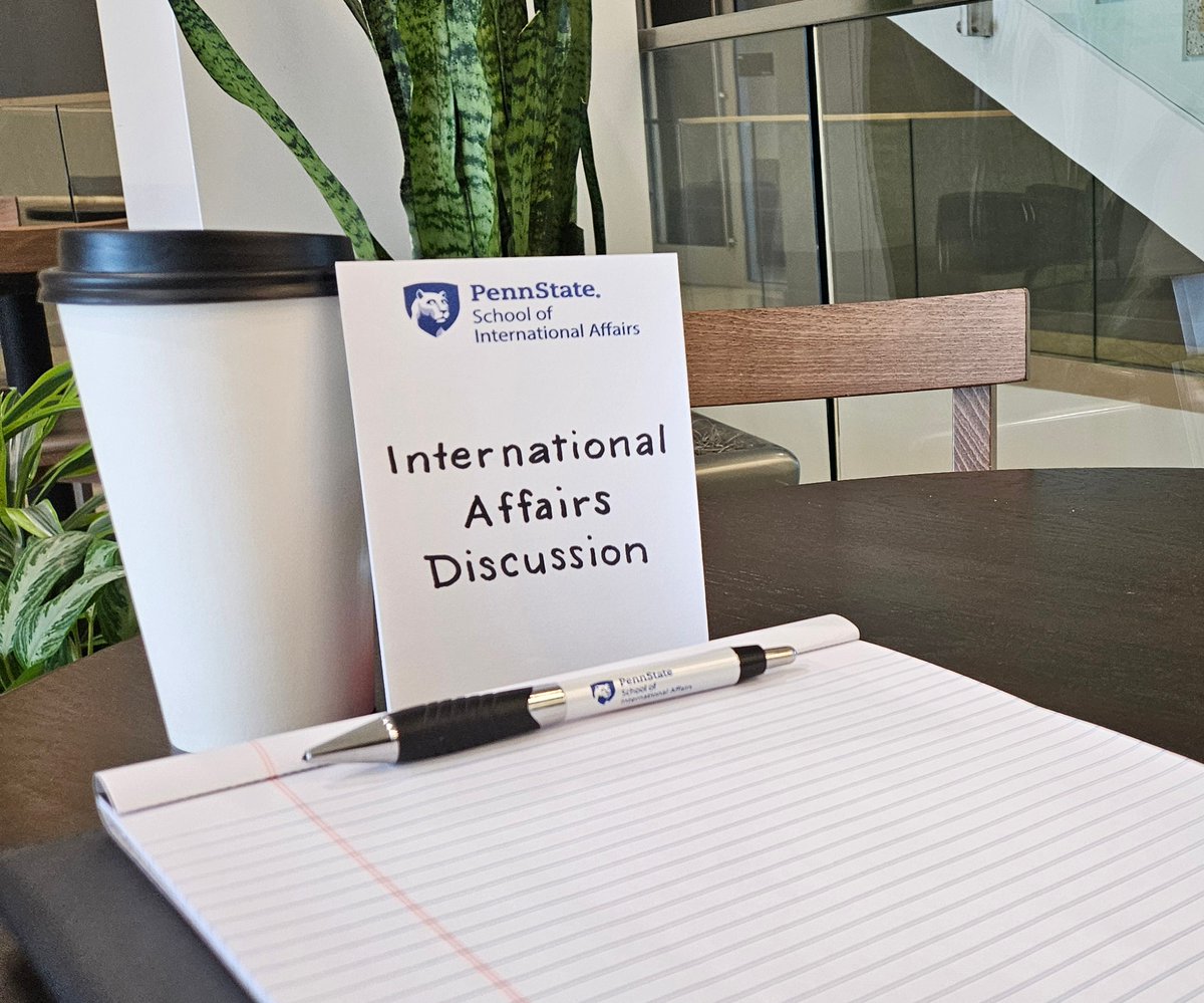 Penn State School of International Affairs tweet media