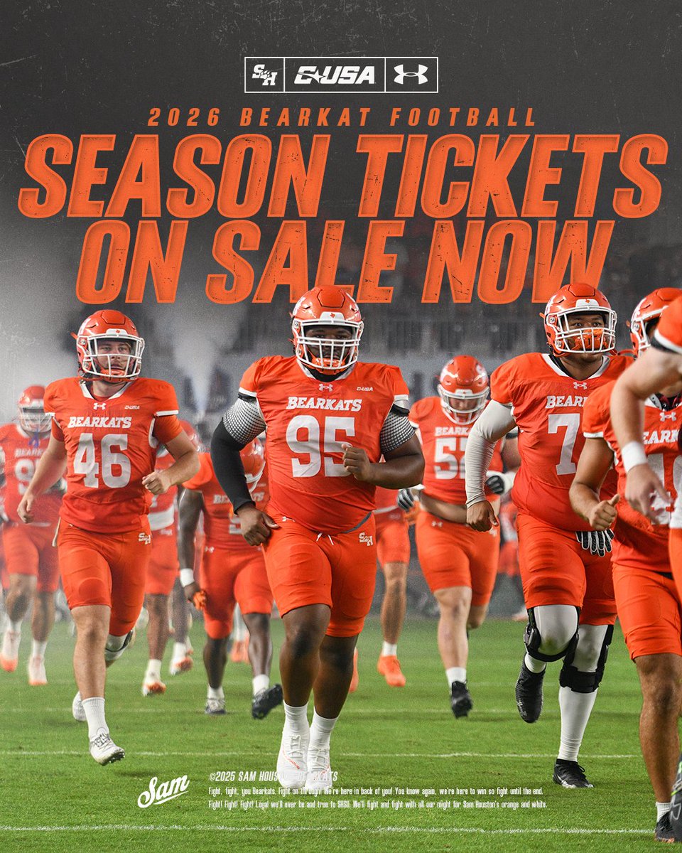 Sam Houston Football tweet media